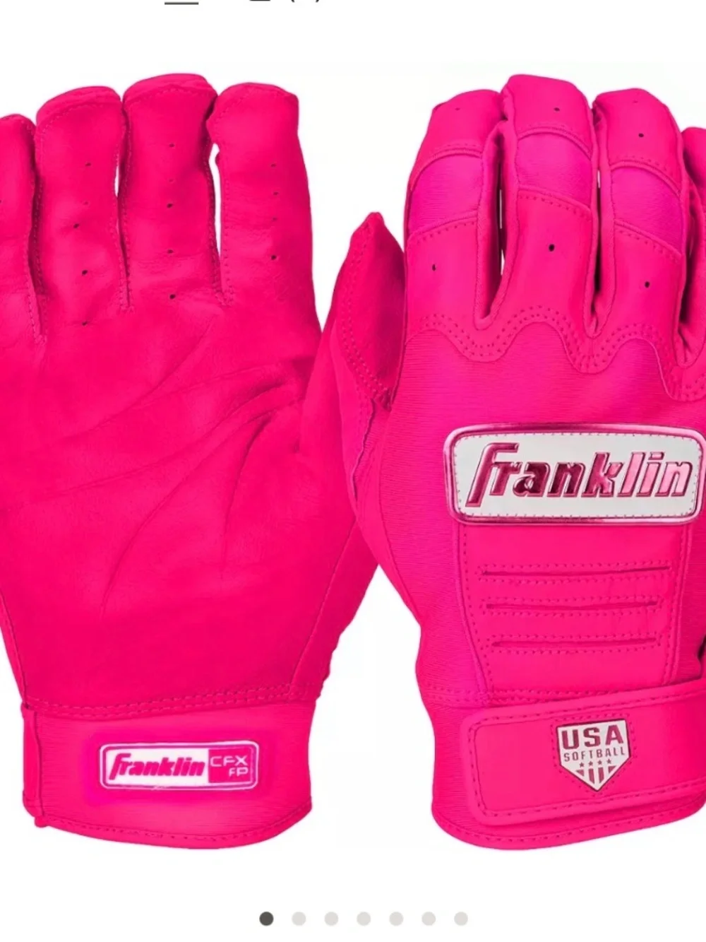 Franklin women's softball batting gloves